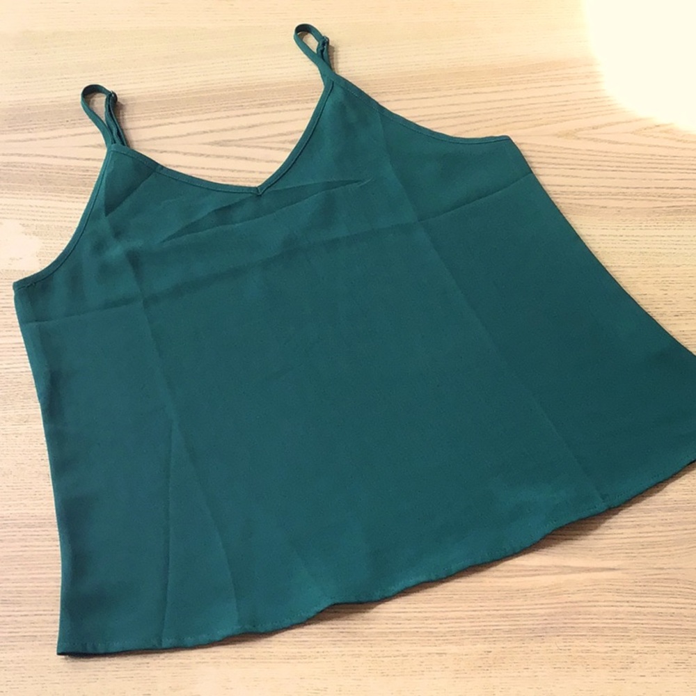 Classic Emerald Green Camisole Tank Top